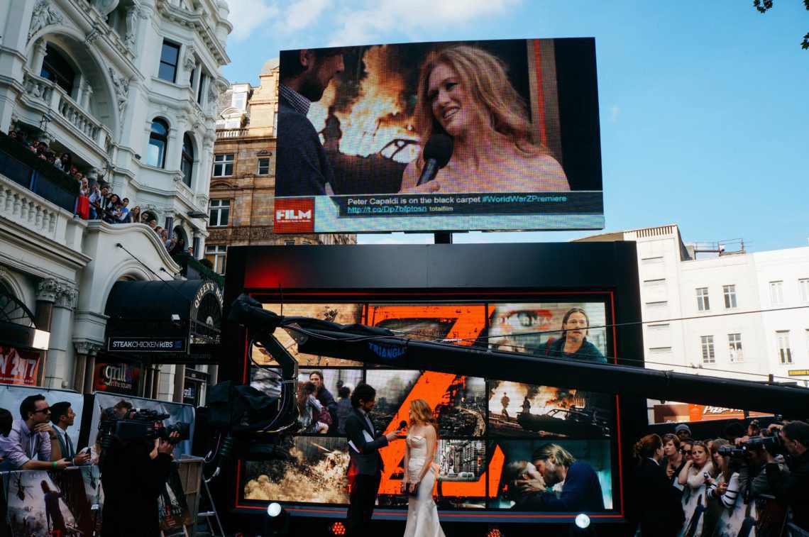 An insider's look at the World War Z Premiere London.