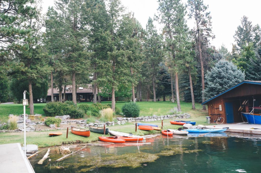 Go inside Averill's Flathead Lake Lodge, a dude ranch in Montana.