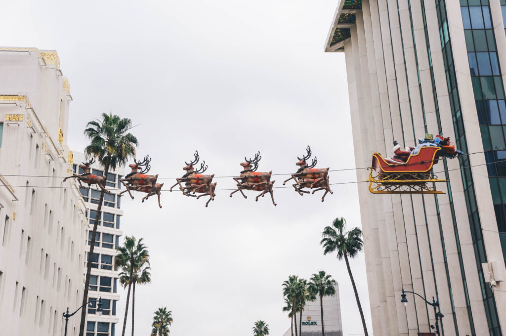 The Best Christmas Events in Los Angeles including the tree lighting at The Grove