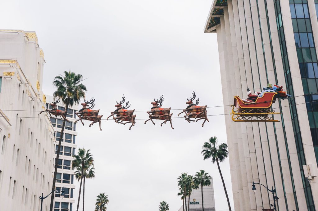 The Best Christmas Events in Los Angeles including the tree lighting at The Grove