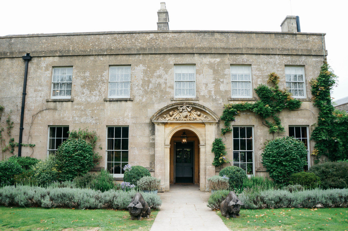 The Pig near Bath, a charming country house hotel with a farm-to-table restaurant in Somerset, England.